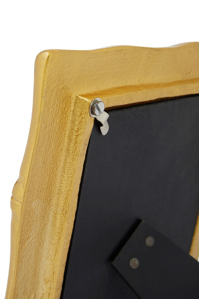 Hiba Gold Finish Bamboo Effect Photo Frame 5x7in