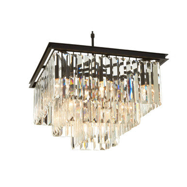 Kensington Townhouse Multi Crystal Pendant Light