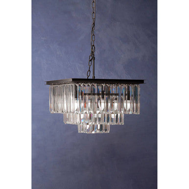 Kensington Townhouse Multi Crystal Pendant Light