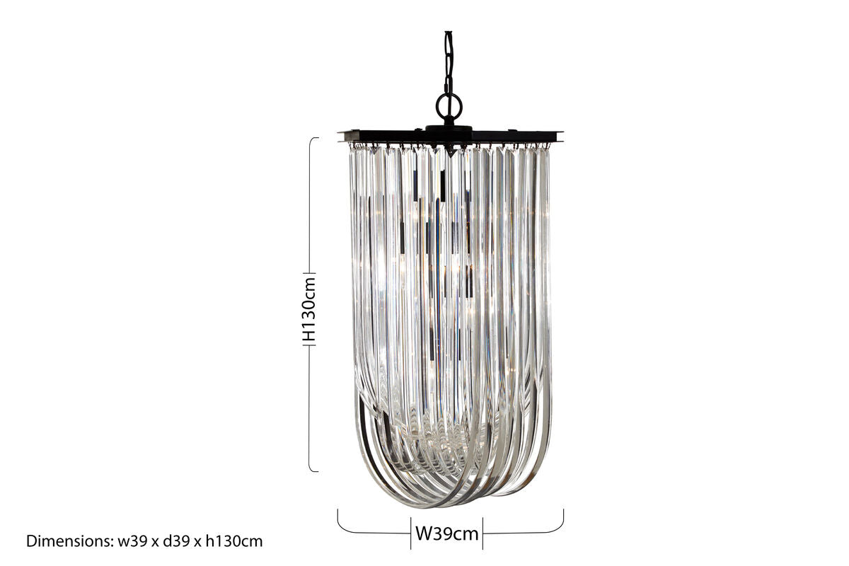 Kensington Townhouse Long Pendant Light