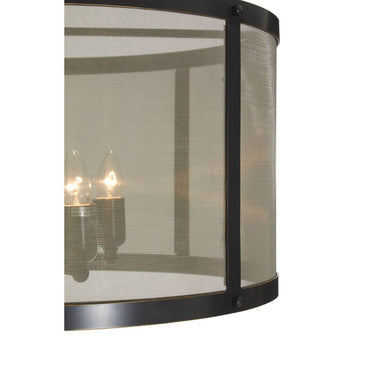 Hampstead Black Finish Floor Lamp With Hints of Gold
