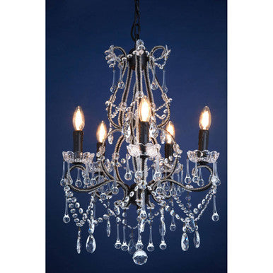 Kensington Townhouse 5 Bulbs Chandelier - Image 3