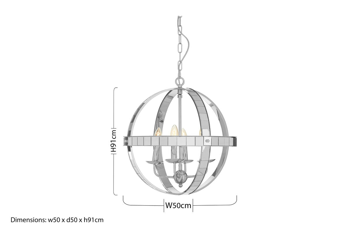 Kensington Townhouse Rounded Pendant Light - Image 9