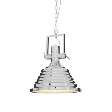 Lexington Medium Chrome Pendant Light