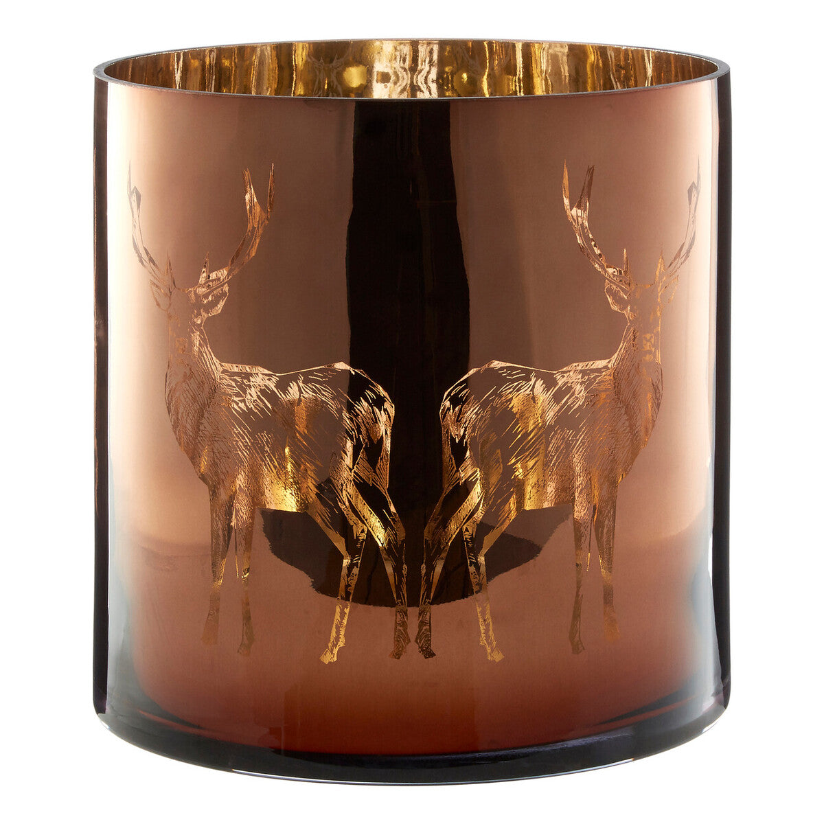 Medium Brown Stag Candle Holder - Image 2
