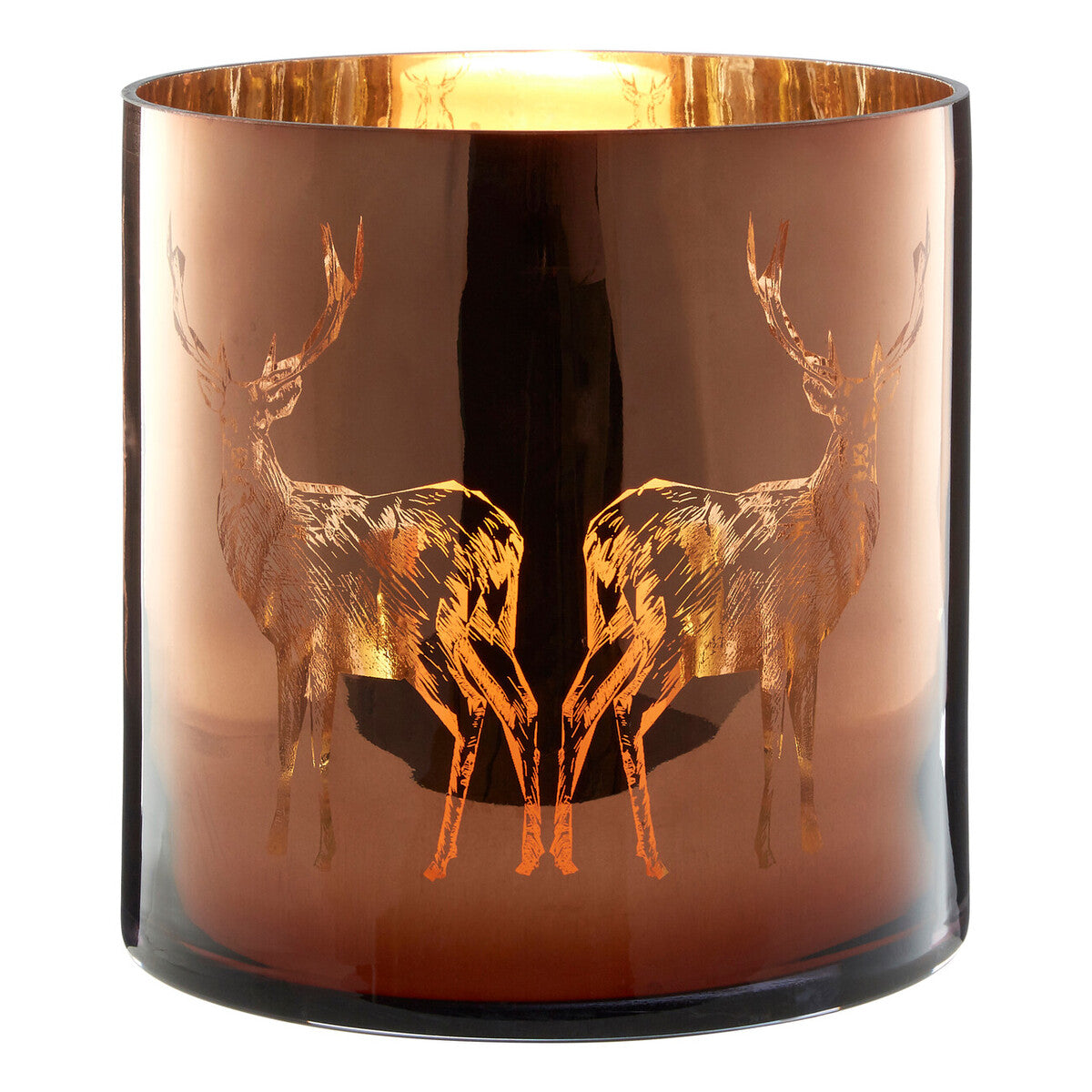 Medium Brown Stag Candle Holder - Image 3