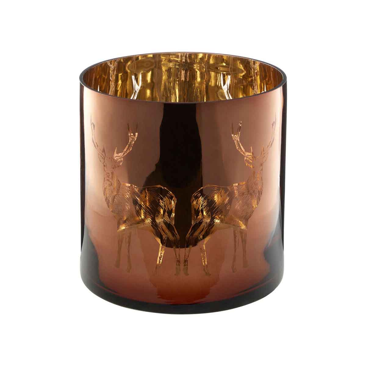Medium Brown Stag Candle Holder - Image 4