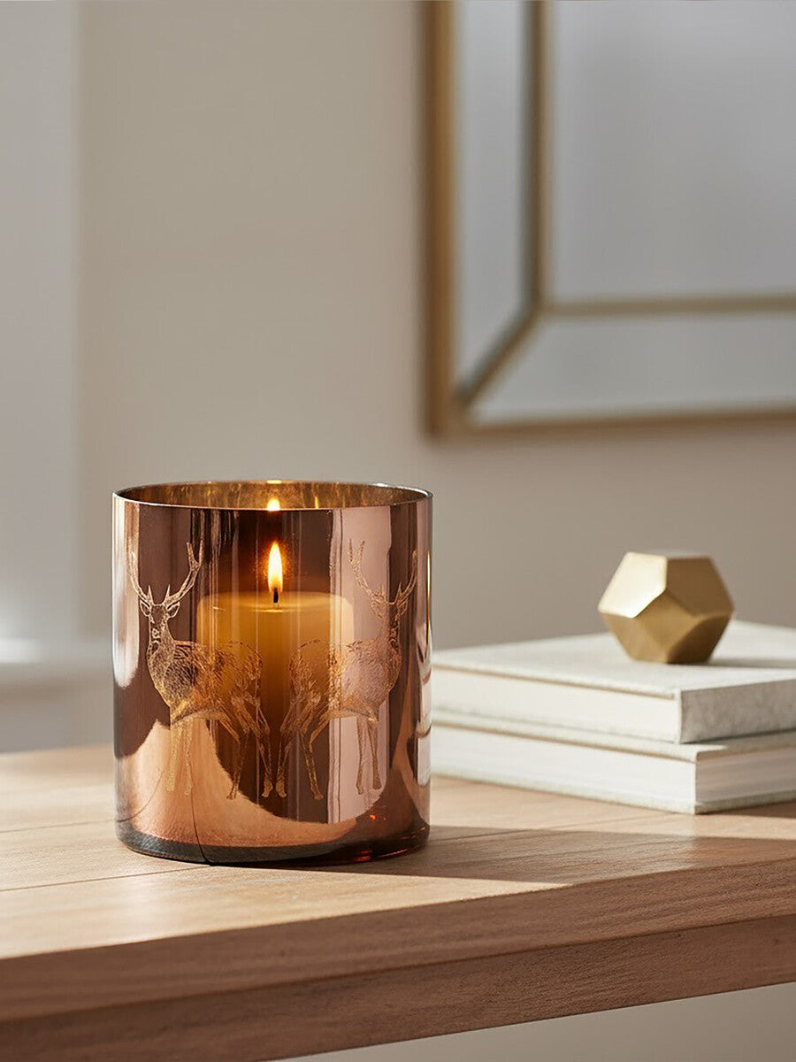 Medium Brown Stag Candle Holder - Image 6