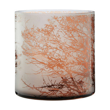 Branch Medium Glass Hurricane Candle Holder - Image 1