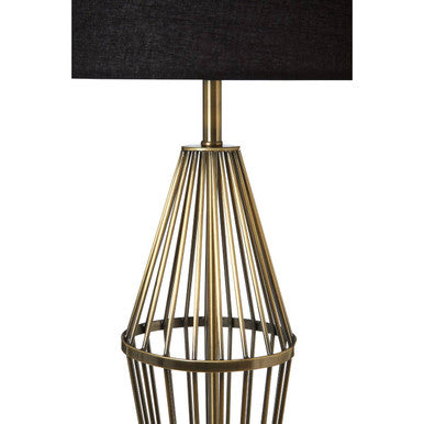 Reginald Antique Brass Table Lamp - Image 3