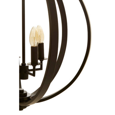 Censer Black Metallic Pendant Light - Image 6