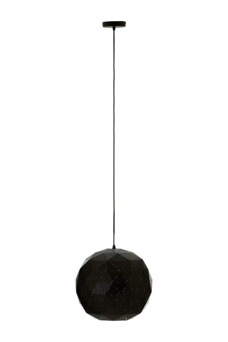 Mateo Small Black and Copper Pendant Light - Image 1