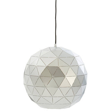 Mateo Small Silver Finish Pendant Light - Image 1