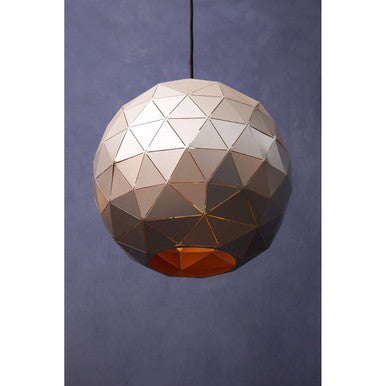 Mateo Small Silver Finish Pendant Light