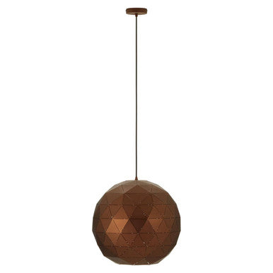 Mateo Medium Coffee Finish Pendant Light - Image 1
