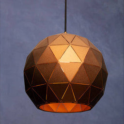 Mateo Medium Coffee Finish Pendant Light - Image 2