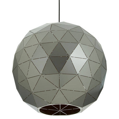 Mateo Medium Silver Finish Pendant Light - Image 3