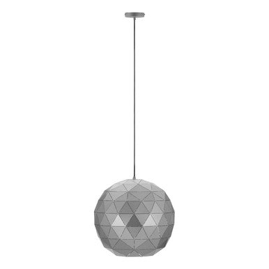 Mateo Medium Silver Finish Pendant Light - Image 1