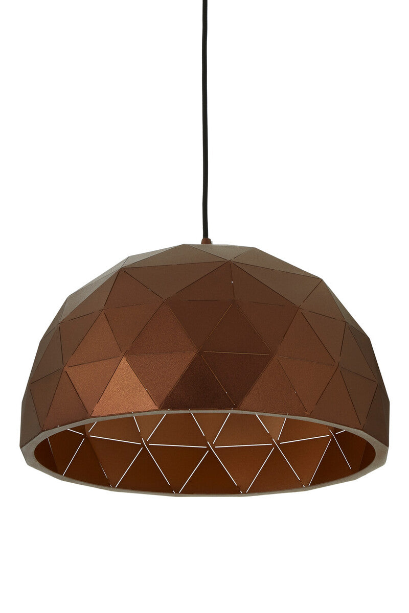 Mateo Small Coffee Dome Pendant Light