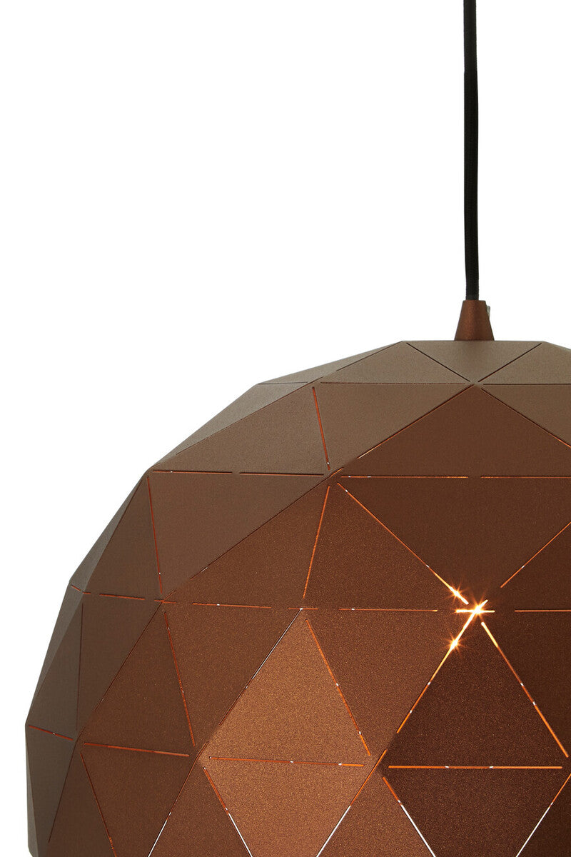 Mateo Small Coffee Dome Pendant Light