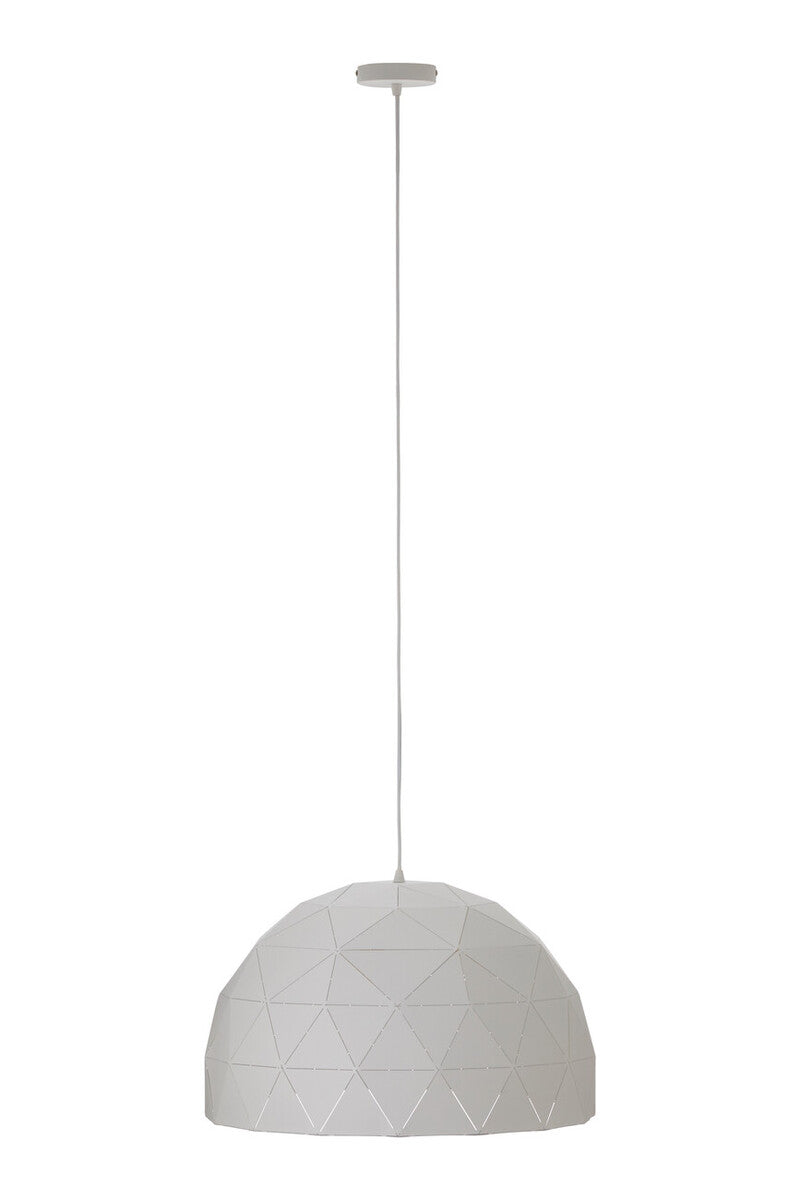 Mateo Large White Dome Pendant Light