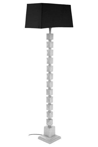 Macey Large Faceted Floor Lamp - Image 3
