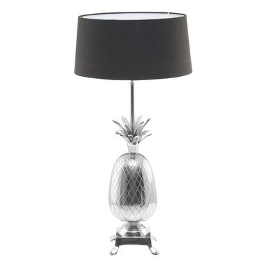 Boho Nickel Finish Pineapple Table Lamp - Image 3
