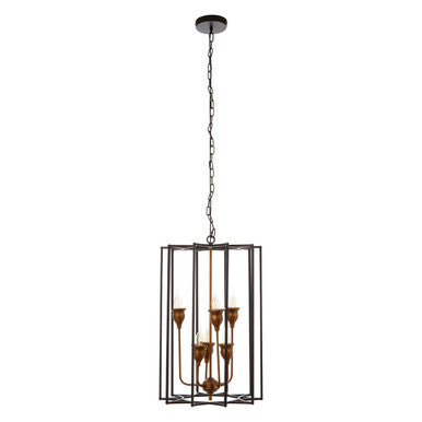 Allas 6 Bulb Pendant Light - Image 1