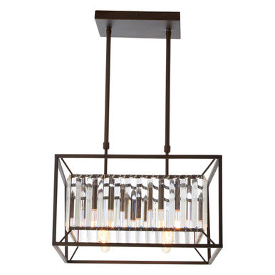 Akiko 4 Bulb Matte Black Ceiling Light - Image 3