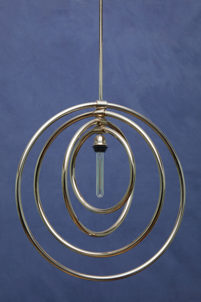 Skye Gold Finish Pendant Light - Image 2