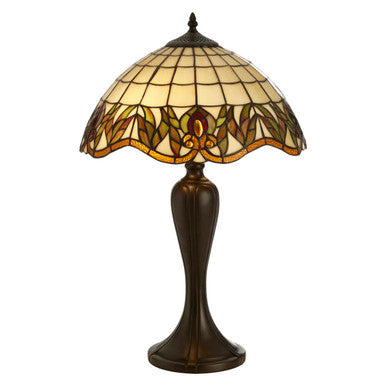 Wisteria Tiffany Umbrella Shade Table Lamp - Image 3