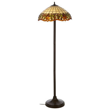 Wisteria Tiffany Umbrella Shade Floor Lamp - Image 1