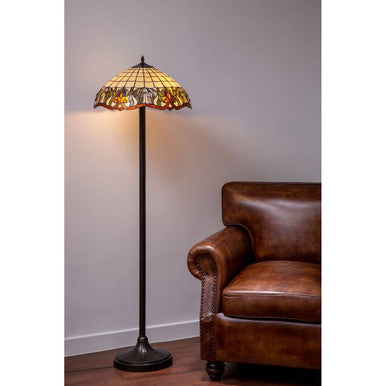 Wisteria Tiffany Umbrella Shade Floor Lamp - Image 2