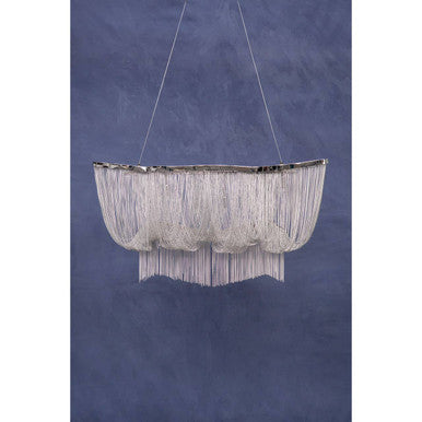 Lerici 6 Light Chrome Pendant Light - Image 4