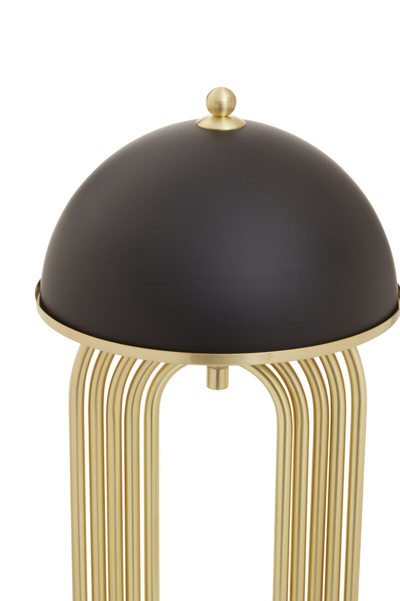Metropolis Table Lamp With Black Shade