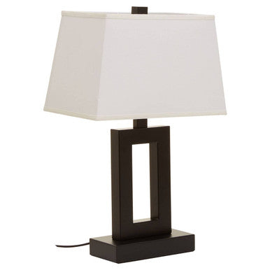 Leora Black and White Table Lamp - Image 2