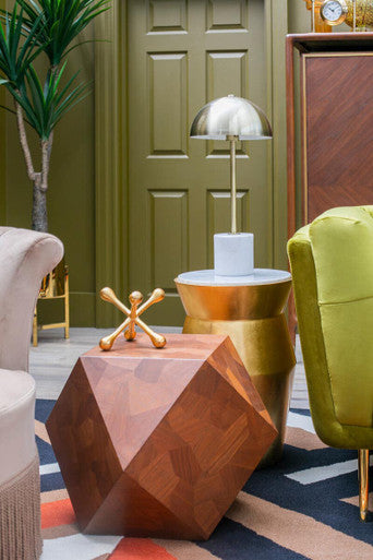 Murdoch Table Lamp with White Marble Base - Image 3