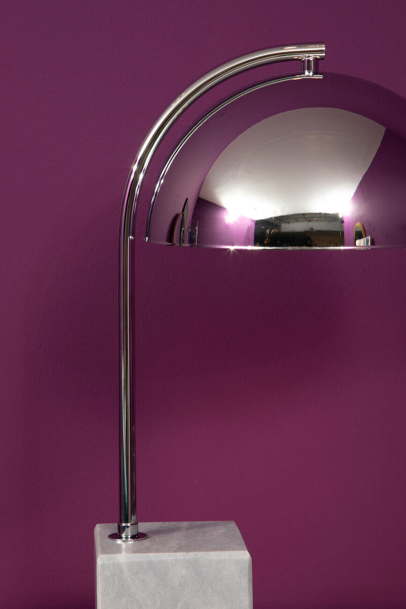 Murdoch Table Lamp With Chrome Shade