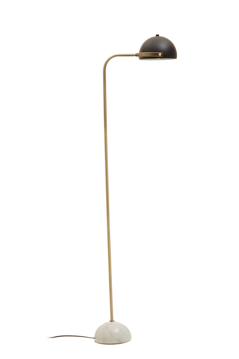 Murdoch Floor Lamp With Black Shade - Image 1