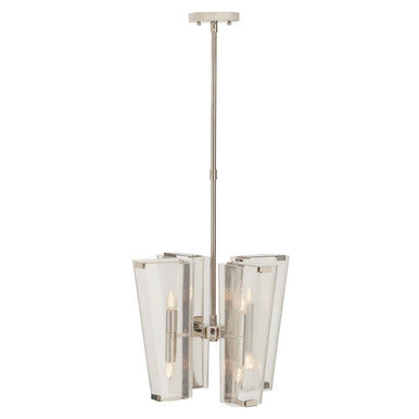 Celeste Nickel Finish Pendant Light