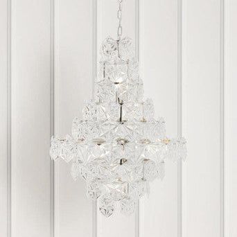Helena Tiered Glass Chandelier
