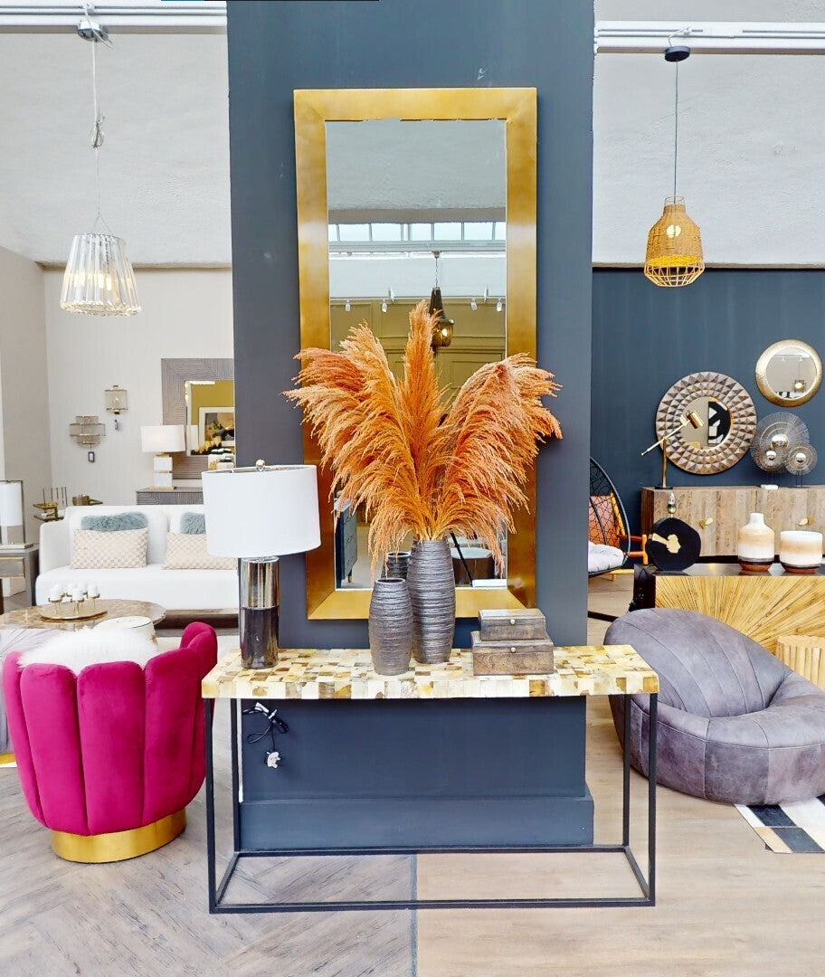 Edgar Black Marble Table Lamp