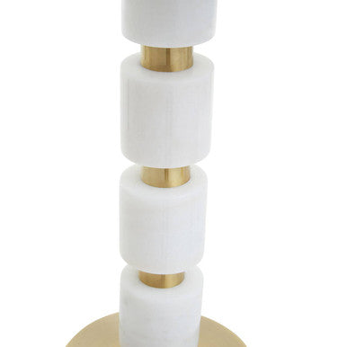 Elin White Marble Table Lamp