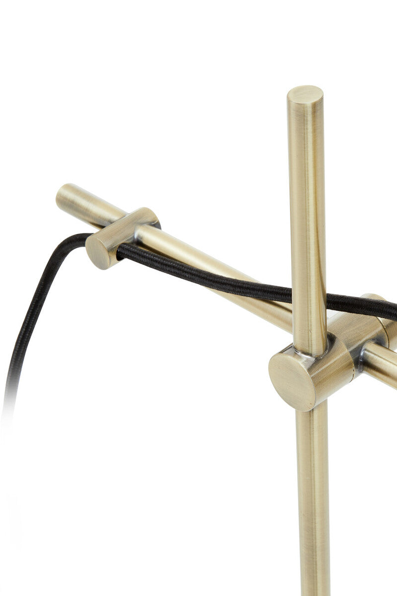 Equipoise Gold and Marble Adjustable Desk Lamp