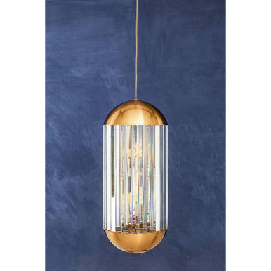 Kensington Townhouse Bronze Finish 6 Bulb Pendant Light
