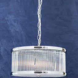 Kensington Townhouse Nickel Pendant Light - Image 2