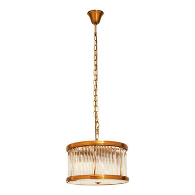 Kensington Townhouse 5 Bulb Small Bronze Pendant Light