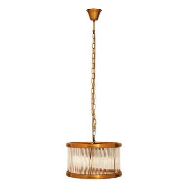Kensington Townhouse 5 Bulb Small Bronze Pendant Light