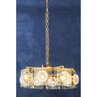 Kensington Townhouse 8 Bulb Pendant Light