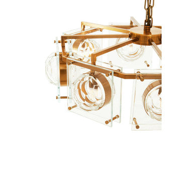 Kensington Townhouse 8 Bulb Pendant Light